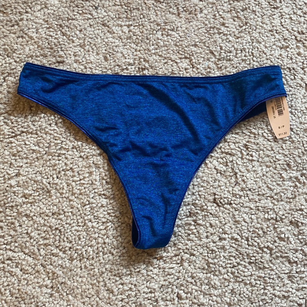 Blue Victoria’s Secret Thong